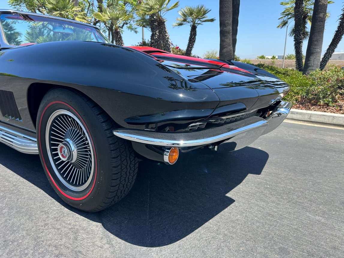 1967 Black L68 Corvette Convertible 6491