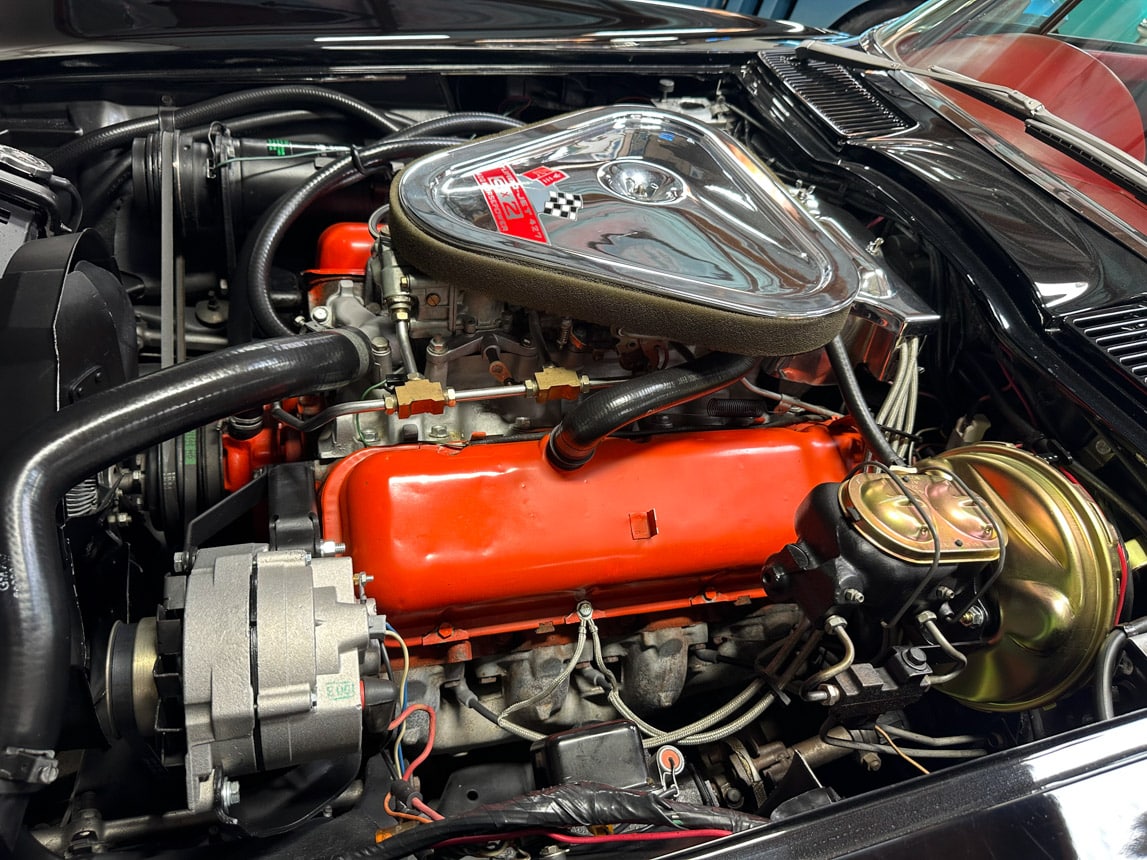 1967 Black L68 Corvette Convertible 6528
