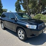 2008 Black Toyota Highlander 7087