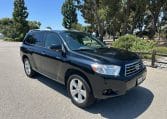 2008 Black Toyota Highlander 7087