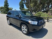 2008 Black Toyota Highlander 7087