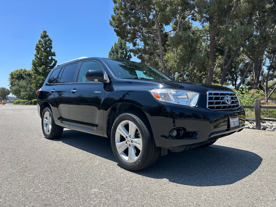 2008 Black Toyota Highlander 7088