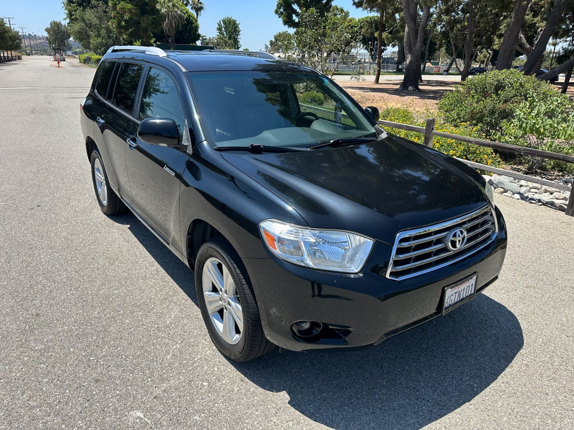 2008 Black Toyota Highlander 7089