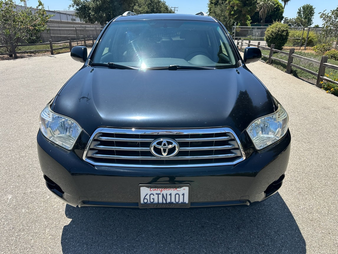 2008 Black Toyota Highlander 7090