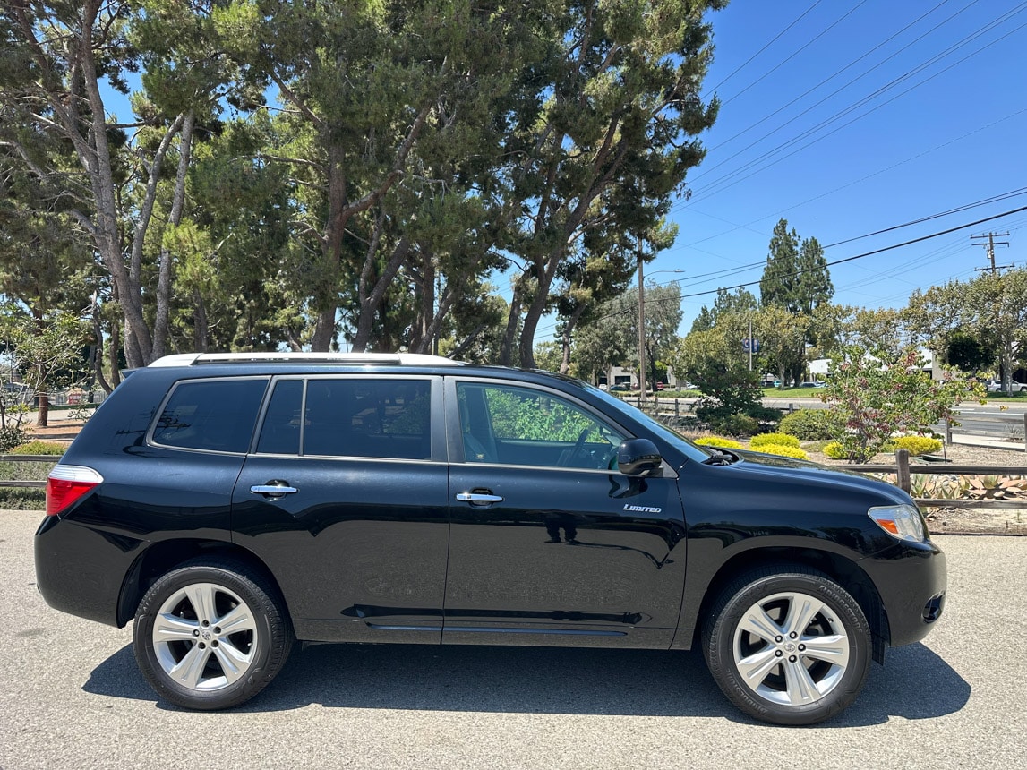 2008 Black Toyota Highlander 7091