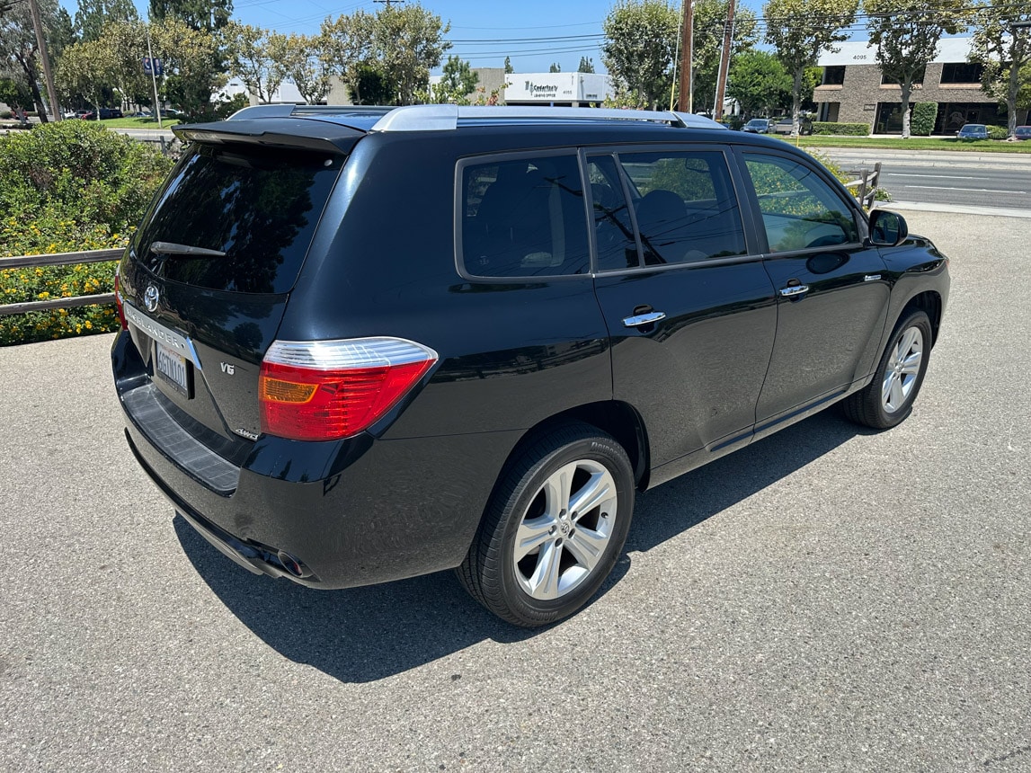 2008 Black Toyota Highlander 7092