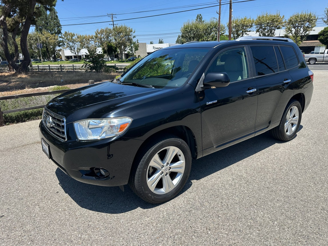 2008 Black Toyota Highlander 7094