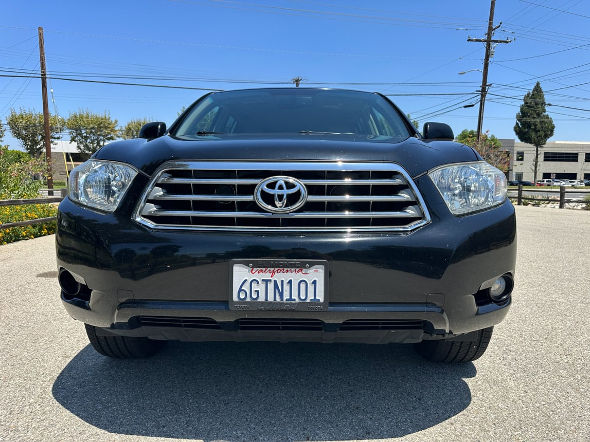 2008 Black Toyota Highlander 7097