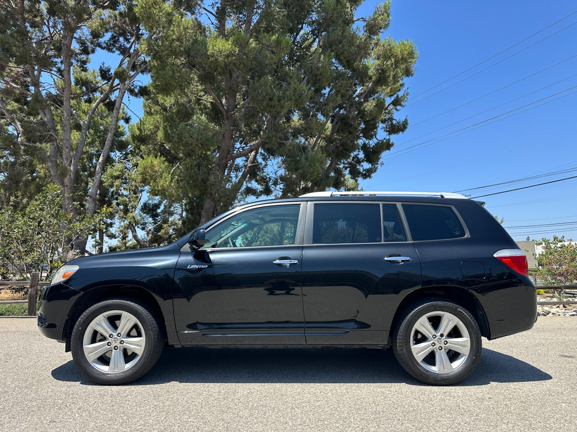 2008 Black Toyota Highlander 7098