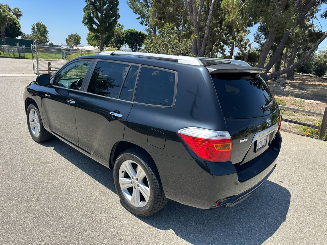 2008 Black Toyota Highlander 7099