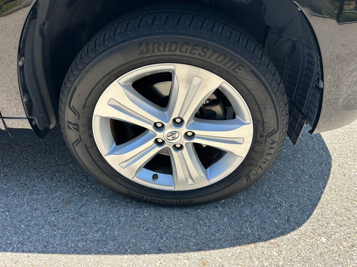 2008 Black Toyota Highlander 7104