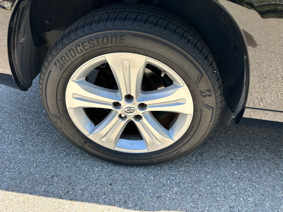 2008 Black Toyota Highlander 7105
