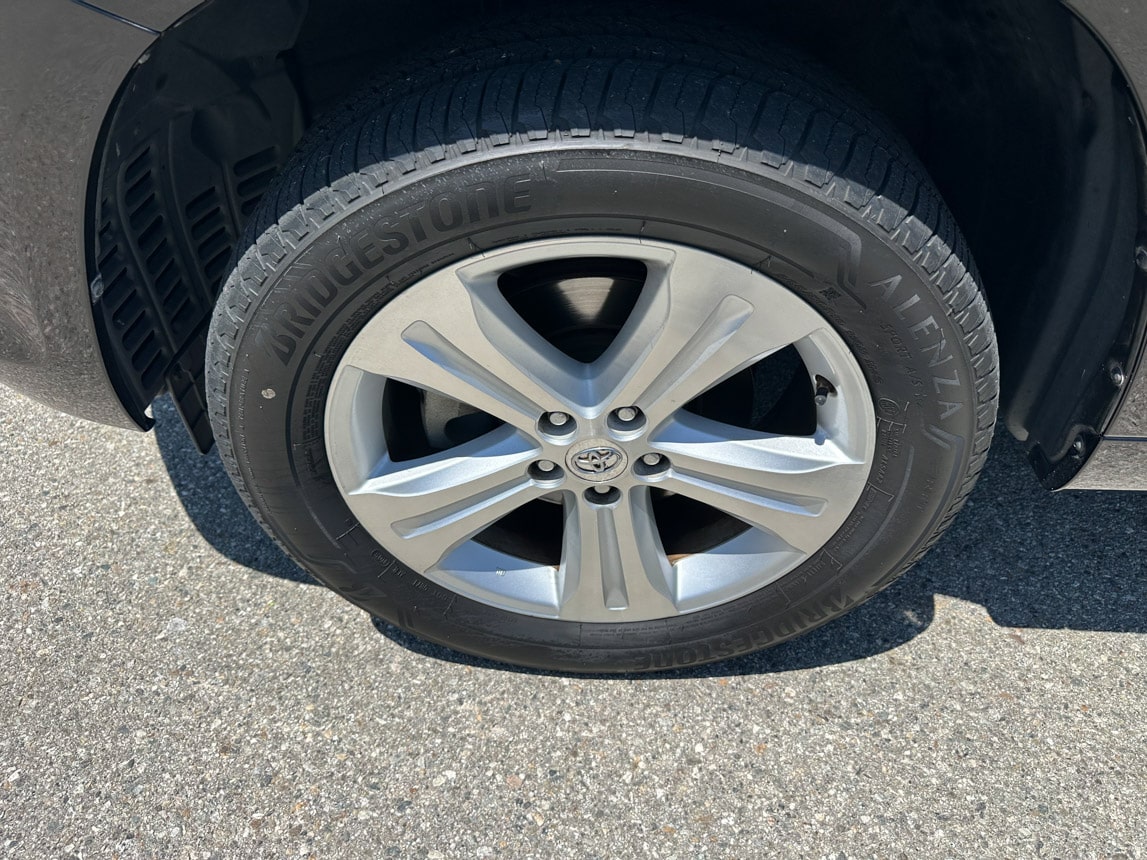 2008 Black Toyota Highlander 7107