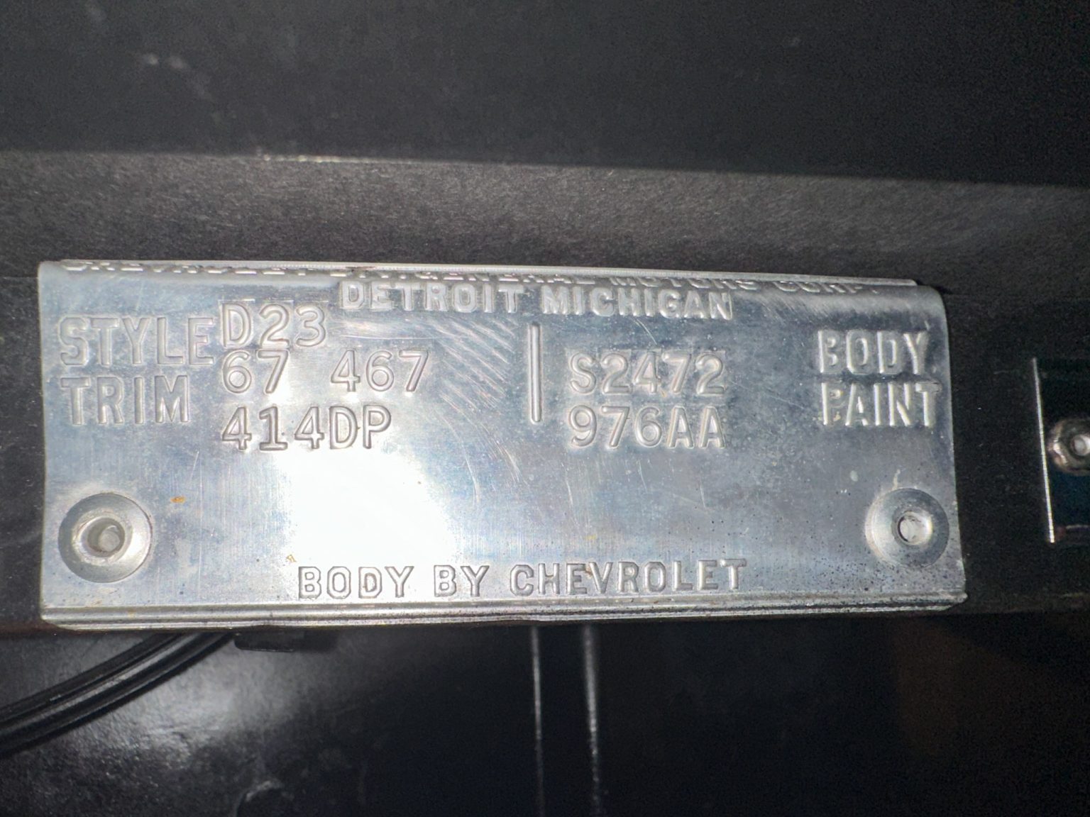 BaT 1967 Marina Blue L71 427 435 6574