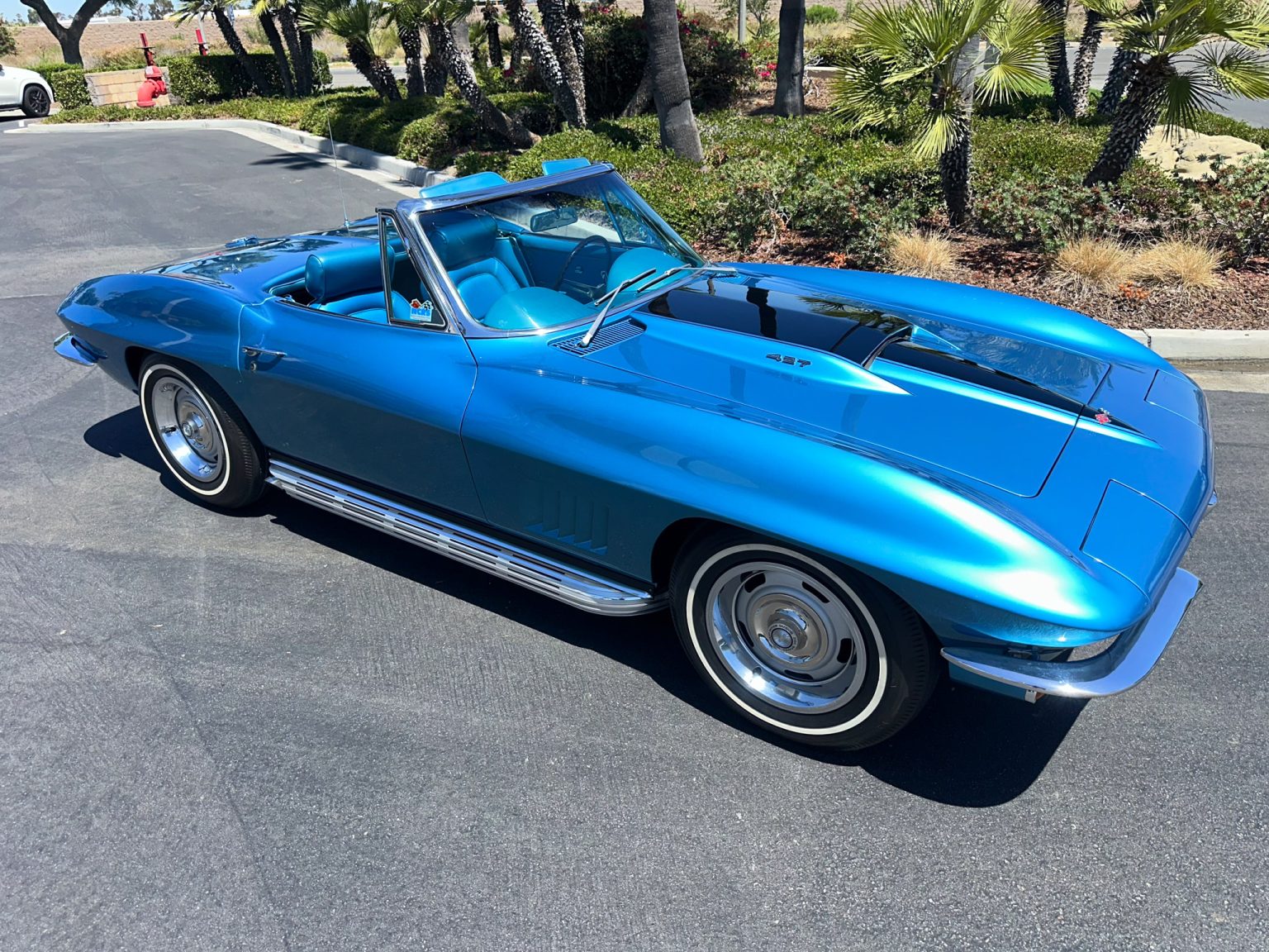 BaT 1967 Marina Blue L71 427 435 6581