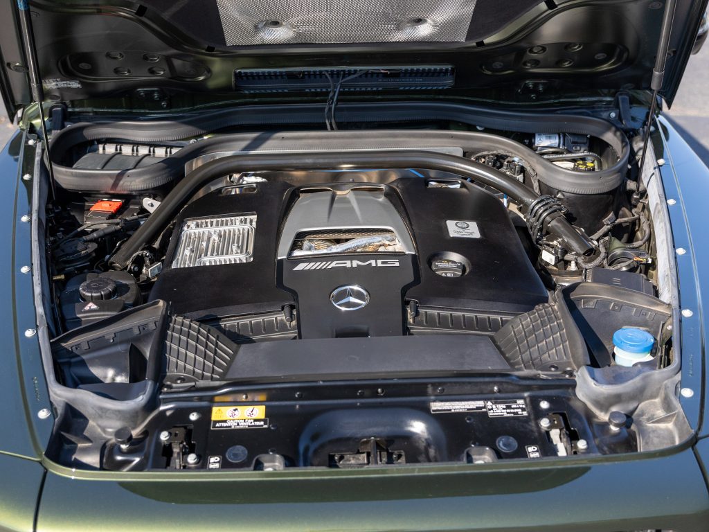 BaT 2022 Mercedes Benz Olive Metallic G 63 AMG 105