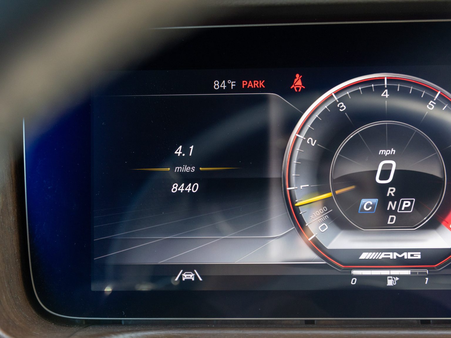 BaT 2022 Mercedes Benz Olive Metallic G 63 AMG 107