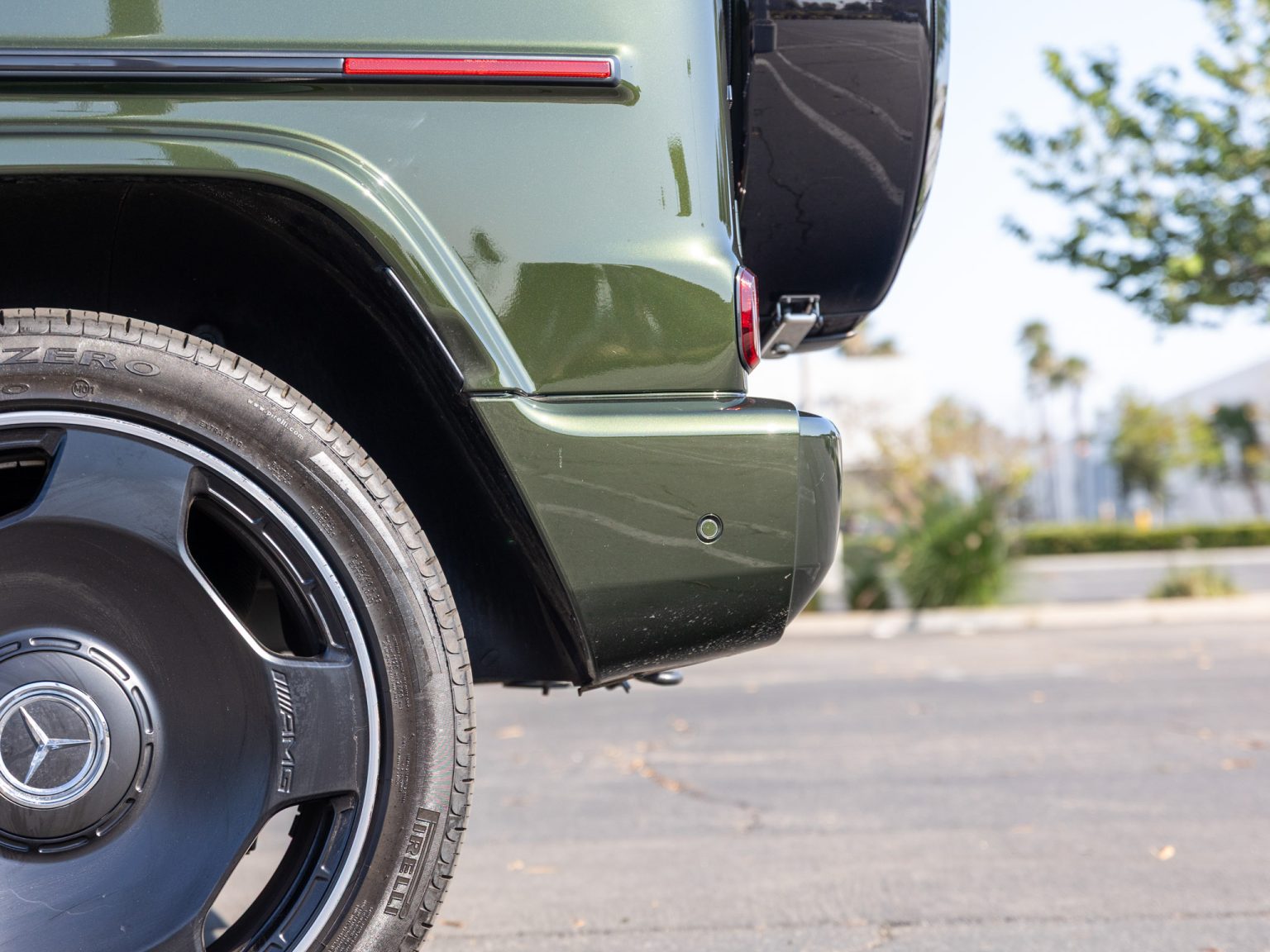 BaT 2022 Mercedes Benz Olive Metallic G 63 AMG 112