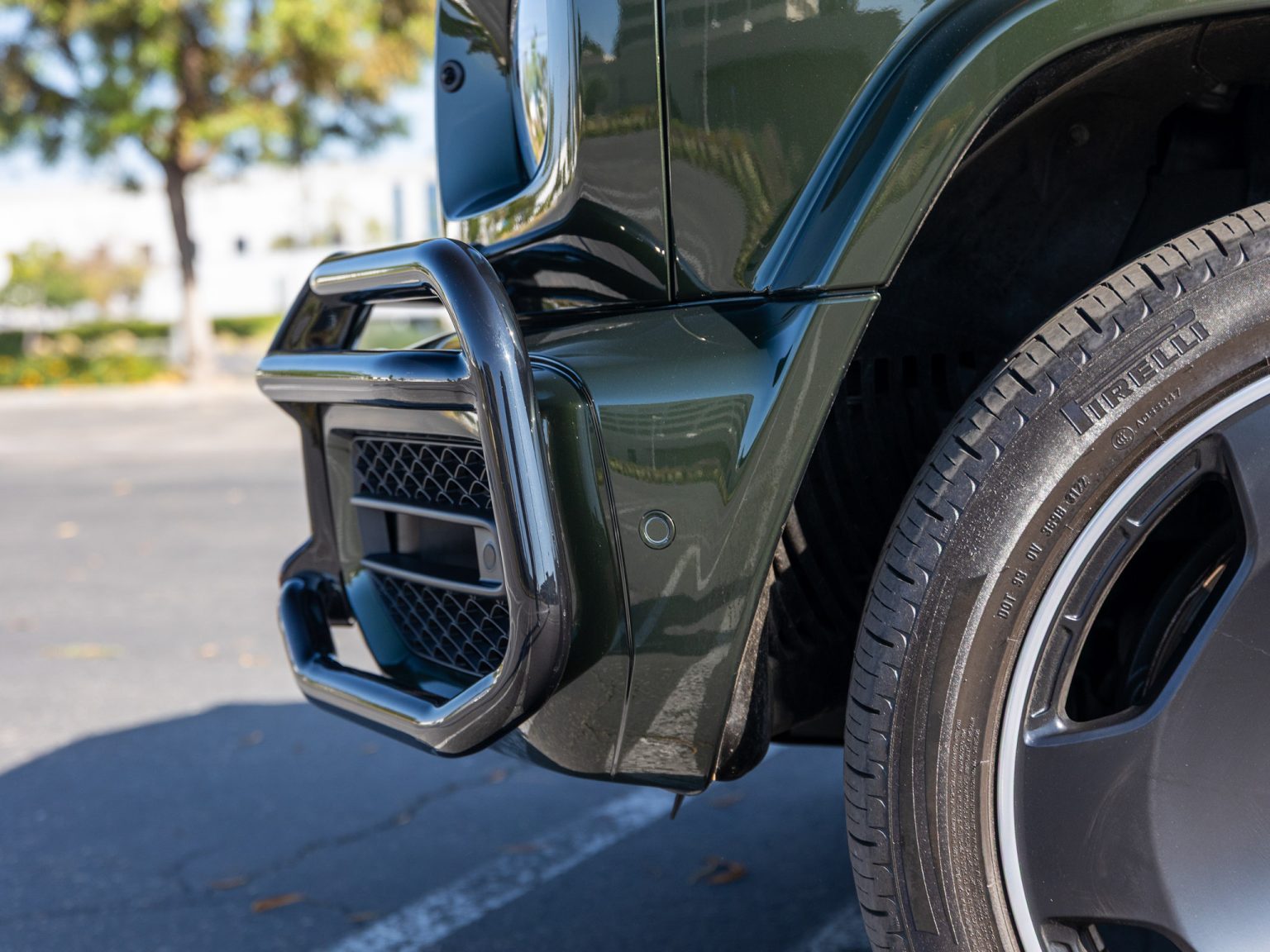 BaT 2022 Mercedes Benz Olive Metallic G 63 AMG 115