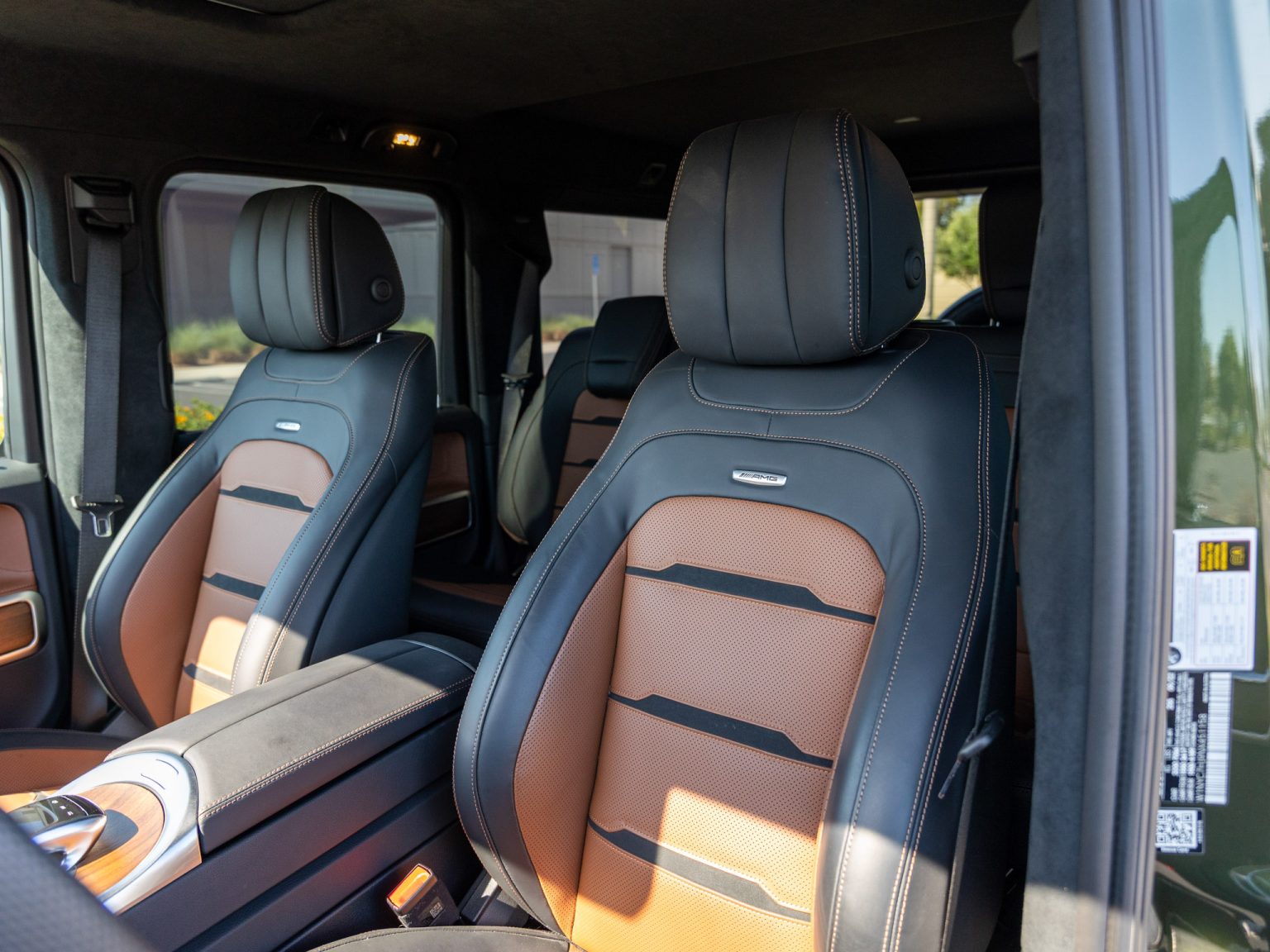 BaT 2022 Mercedes Benz Olive Metallic G 63 AMG 34