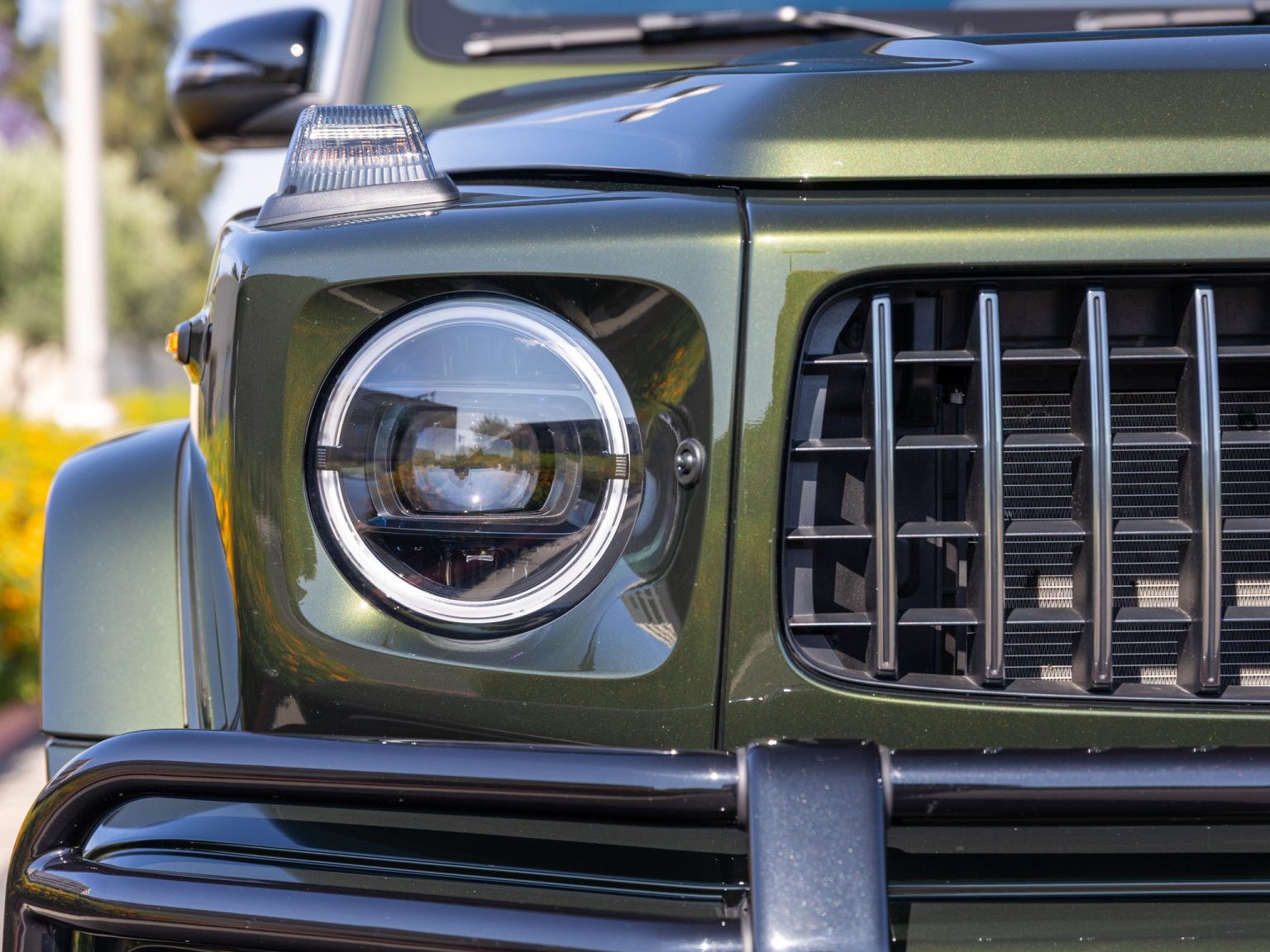 BaT 2022 Mercedes Benz Olive Metallic G 63 AMG 5