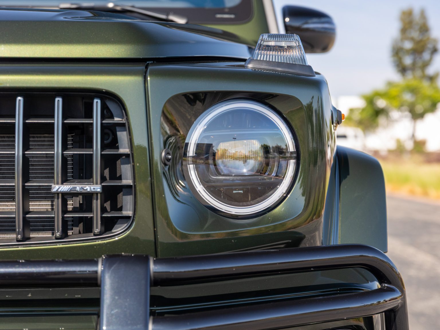 BaT 2022 Mercedes Benz Olive Metallic G 63 AMG 6