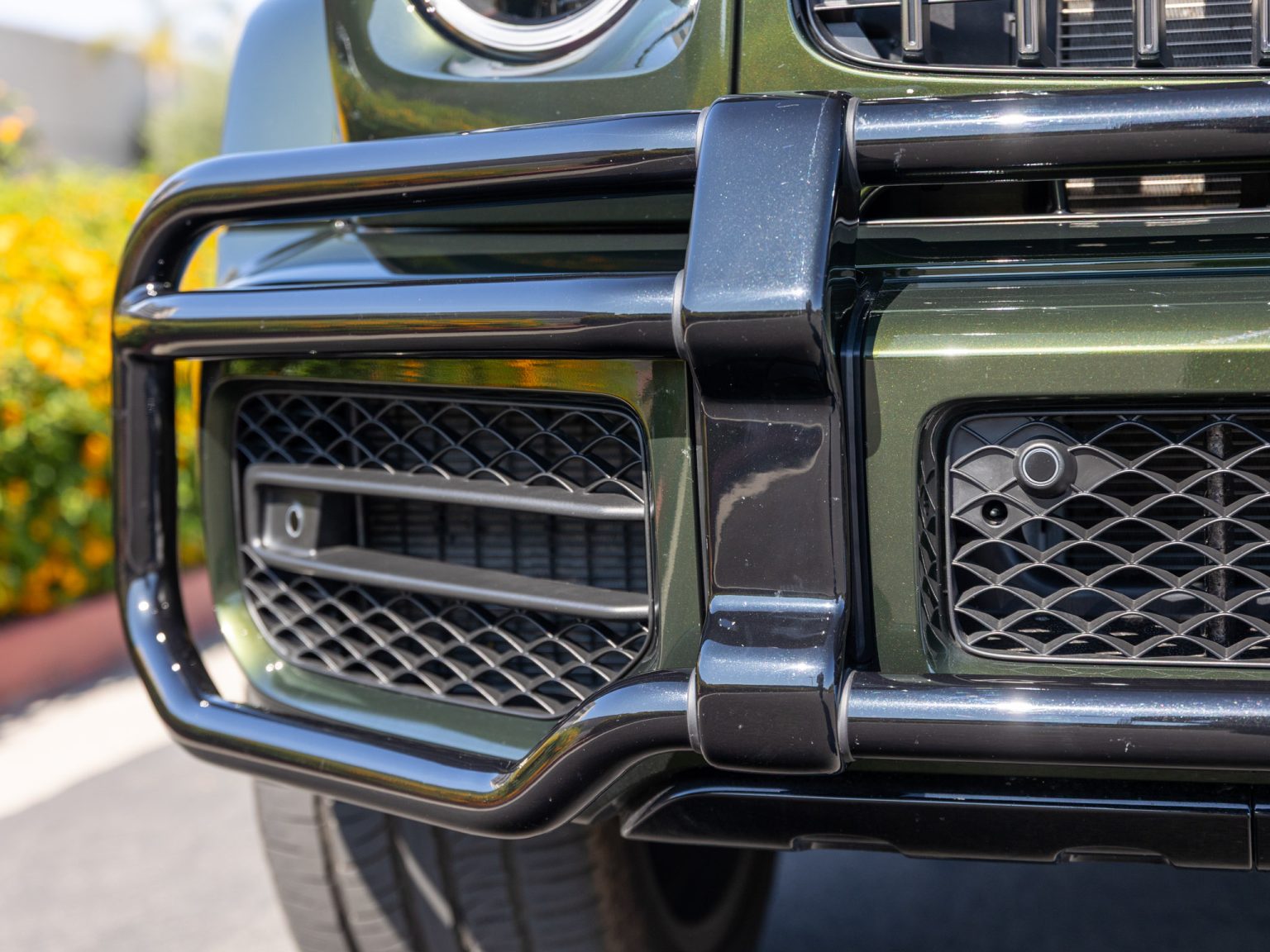 BaT 2022 Mercedes Benz Olive Metallic G 63 AMG 8