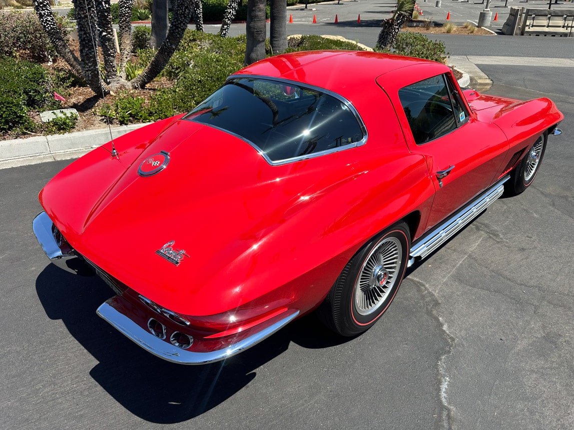 1967 Red L68 427 400 AC Automatic 7754