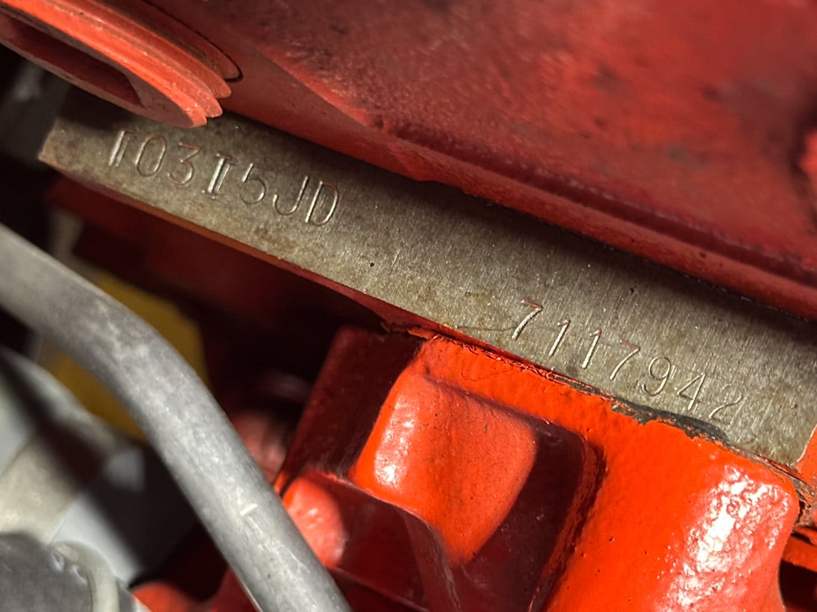 1967 Red L68 427 400 AC Automatic 7798
