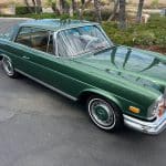 1971 Green Mercedas Benz 280SE 7584
