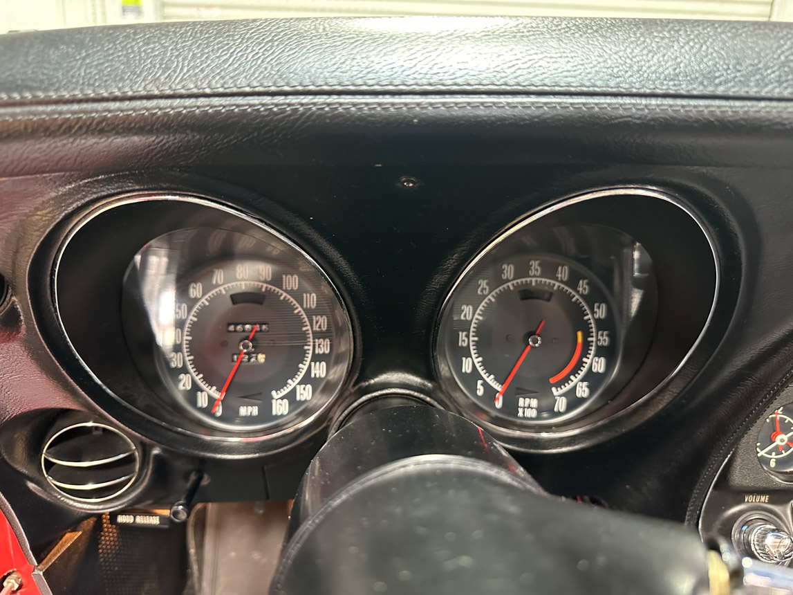 1973 Red Corvette Convertible 7409