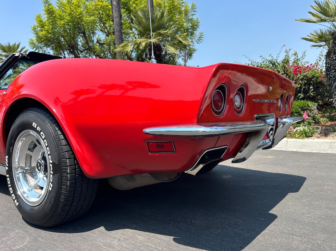 1973 Red Corvette Convertible 7443