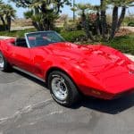 1973 Red Corvette Convertible 7444
