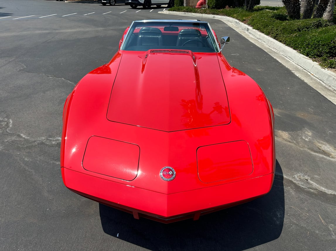 1973 Red Corvette Convertible 7449
