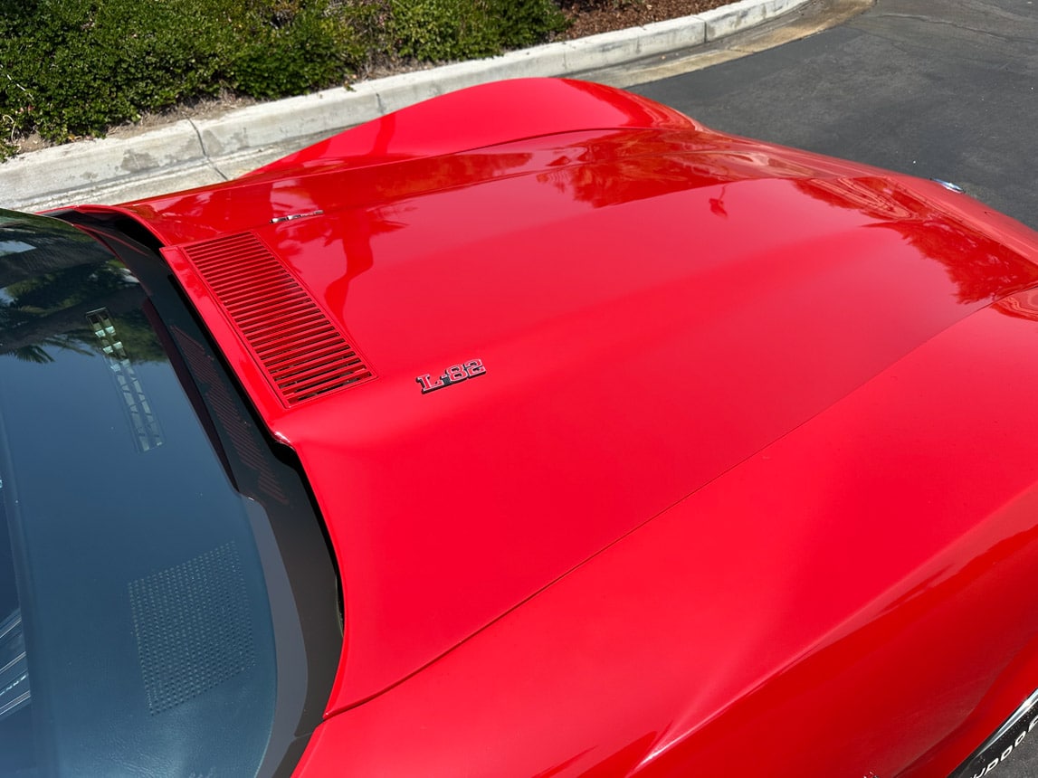 1973 Red Corvette Convertible 7454