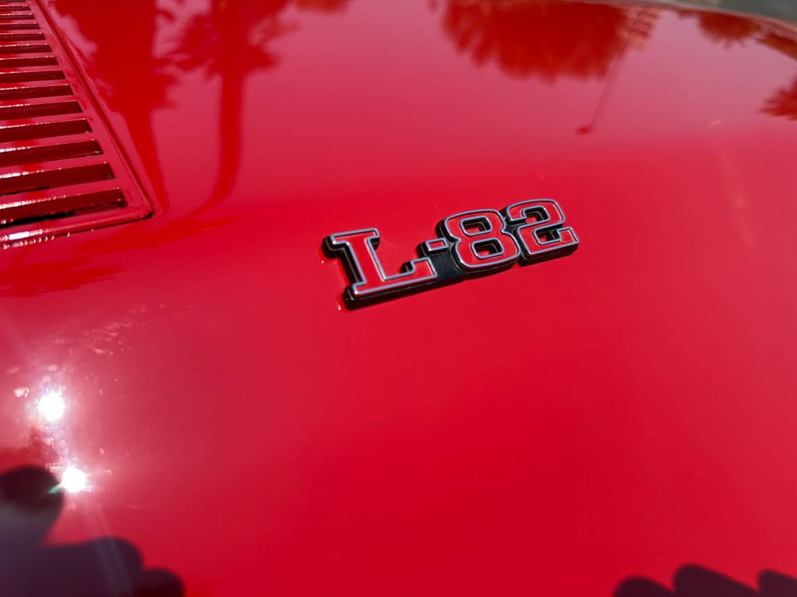 1973 Red Corvette Convertible 7455