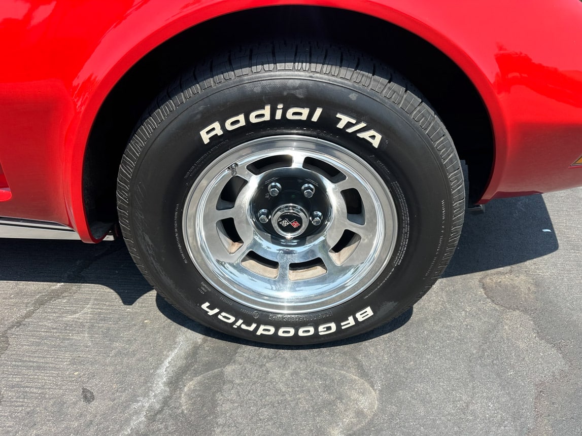 1973 Red Corvette Convertible 7457