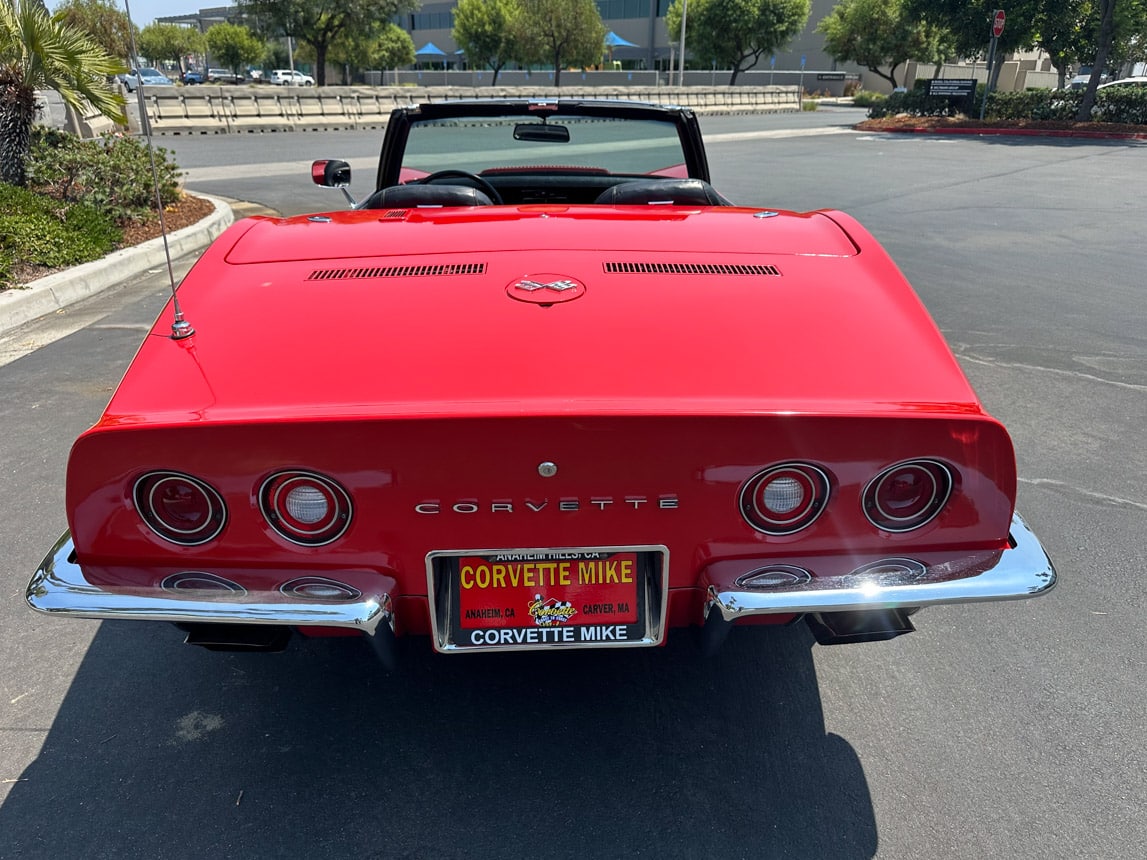 1973 Red Corvette Convertible 7459