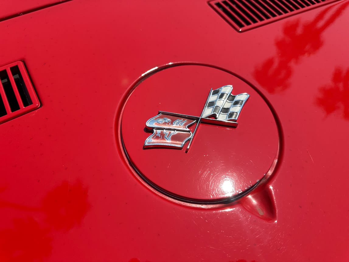1973 Red Corvette Convertible 7461