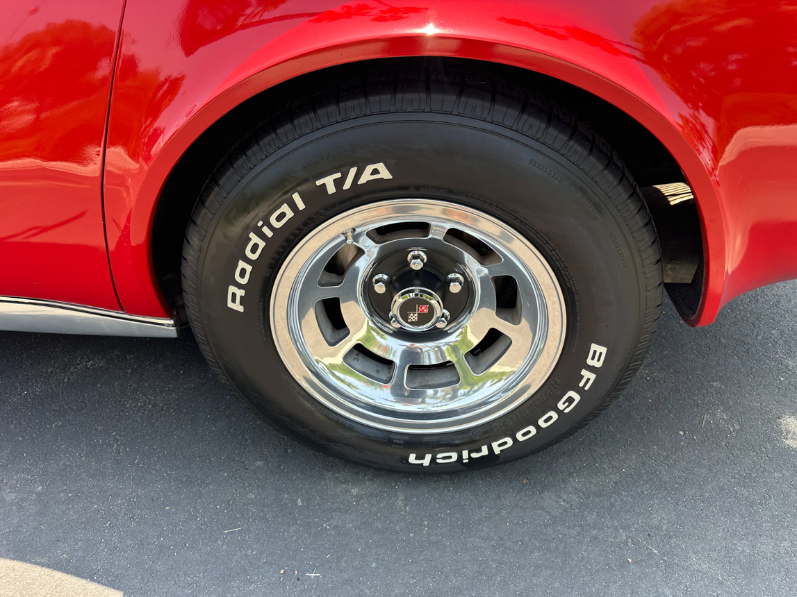 1973 Red Corvette Convertible 7463