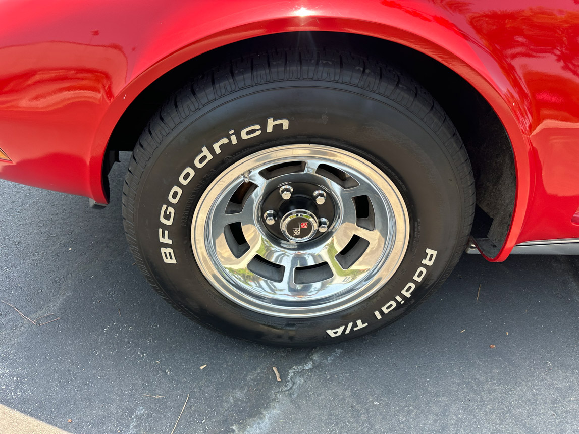 1973 Red Corvette Convertible 7464