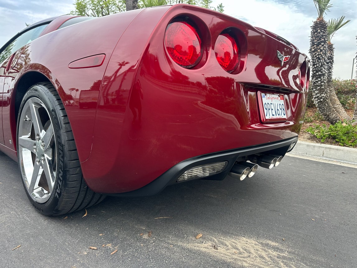 2006 Burgandy Corvette Coupe 7671