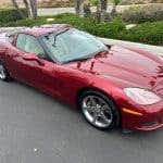 2006 Burgandy Corvette Coupe 7676