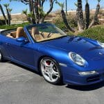 2006 Blue Porsche 911 Cabriolet 7918