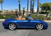 2006 Blue Porsche 911 Cabriolet 7922