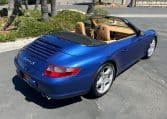2006 Blue Porsche 911 Cabriolet 7923