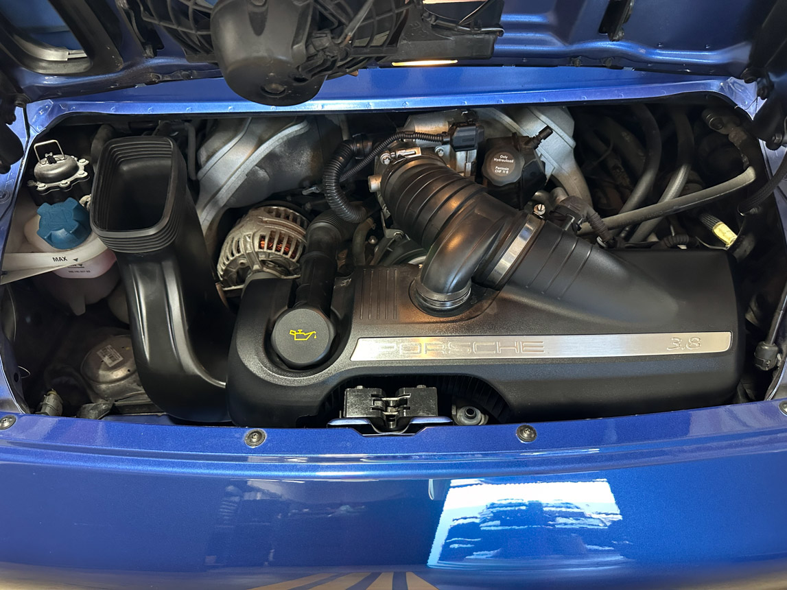 2006 Blue Porsche 911 Cabriolet 7958