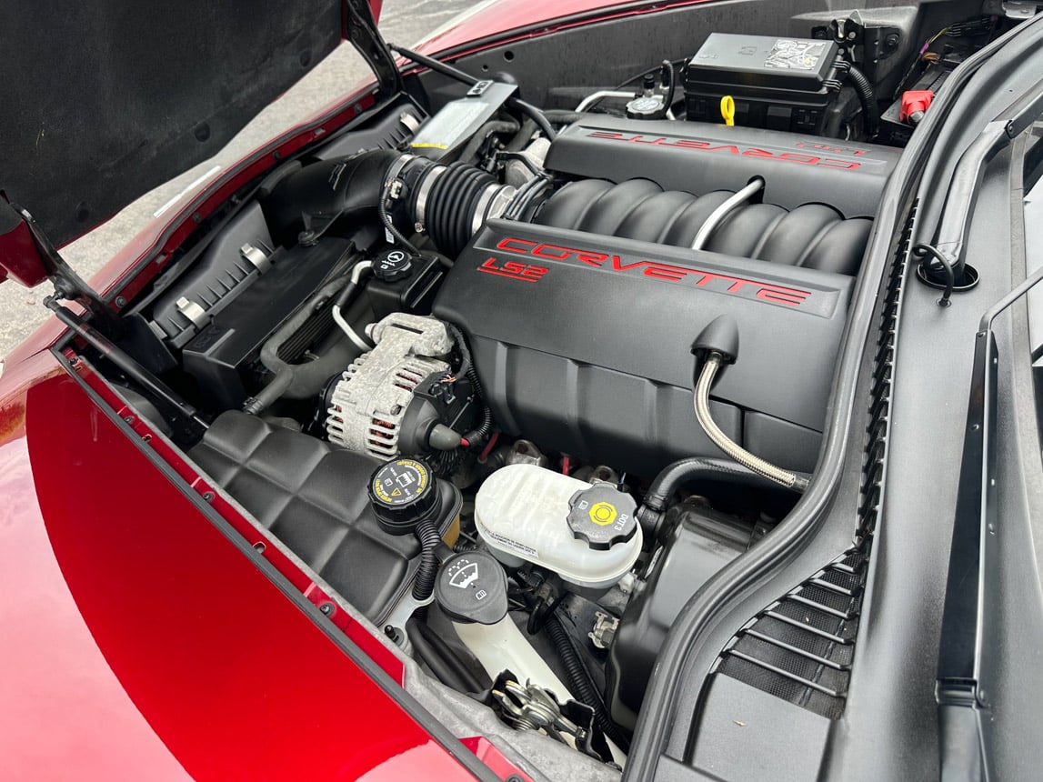 2006 Burgandy Corvette Coupe 7710