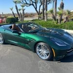 2014 Lime Rock Green Corvette Convertible 8034