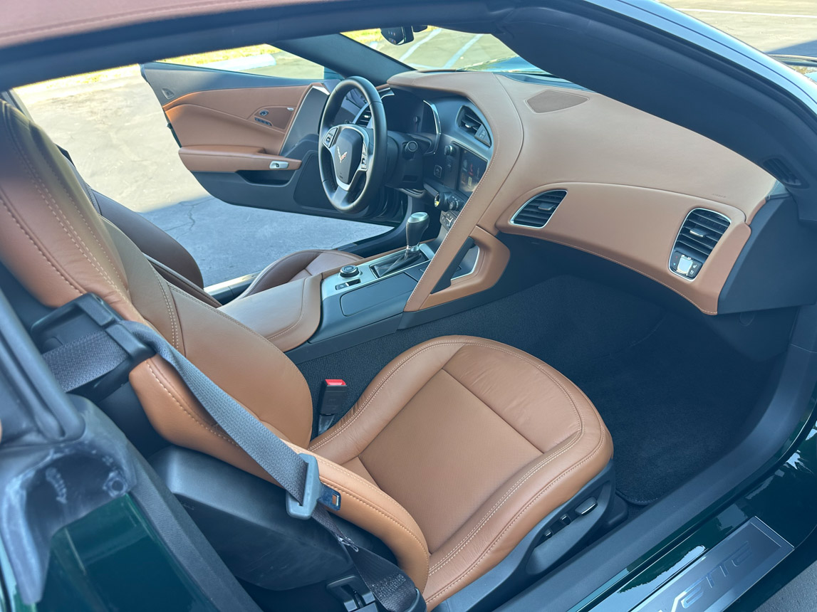 2014 Lime Rock Green Corvette Convertible 8069